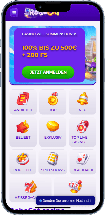 Mobiles Spielen bei RoboCat